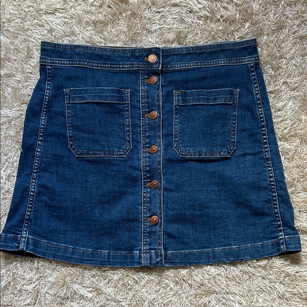 Madewell Button Front Mini